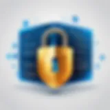 Visual representation of SSL certificate security benefits