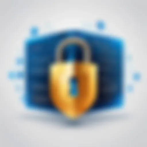 Visual representation of SSL certificate security benefits