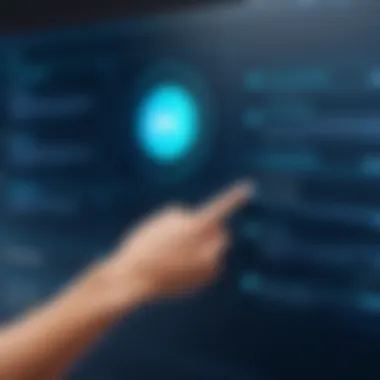 Visual representation of user-friendly interface in inventory systems.