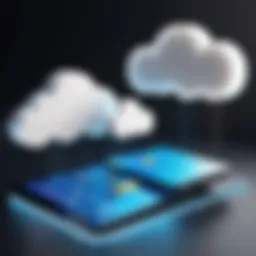 Visual representation of payment cloud integration in commerce