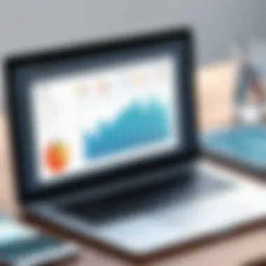 Modern Digital Gantt Chart Tools for Productivity A modern digital tool displaying Gantt charts for enhanced productivity
