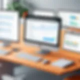 Illustration depicting the concept of task management software