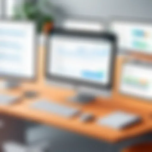 Illustration depicting the concept of task management software
