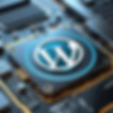 Configuring Geotargeting in WordPress WordPress dashboard with geotargeting settings
