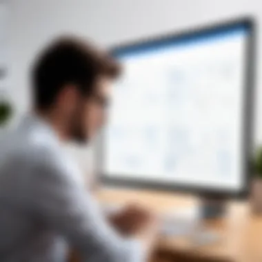 Effortless Scheduling with Doodle A person using a digital device to schedule a meeting