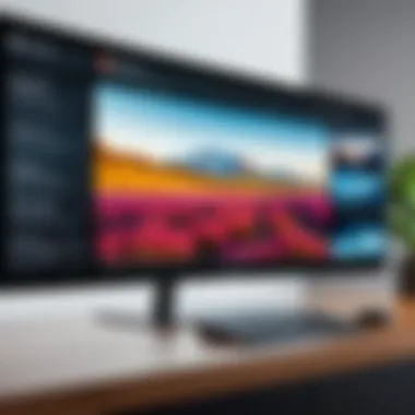 Graphical analysis comparing Yodeck Video Wall with other digital signage solutions